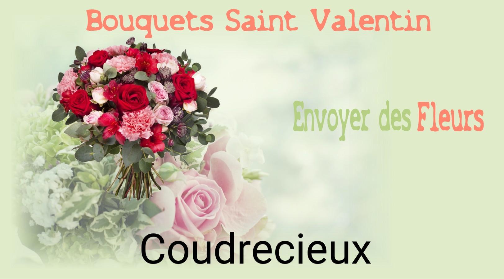 Roses de Saint-Valentin livrées à Coudrecieux